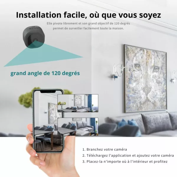 Caméra espion détecteur de mouvement usb – Image 4