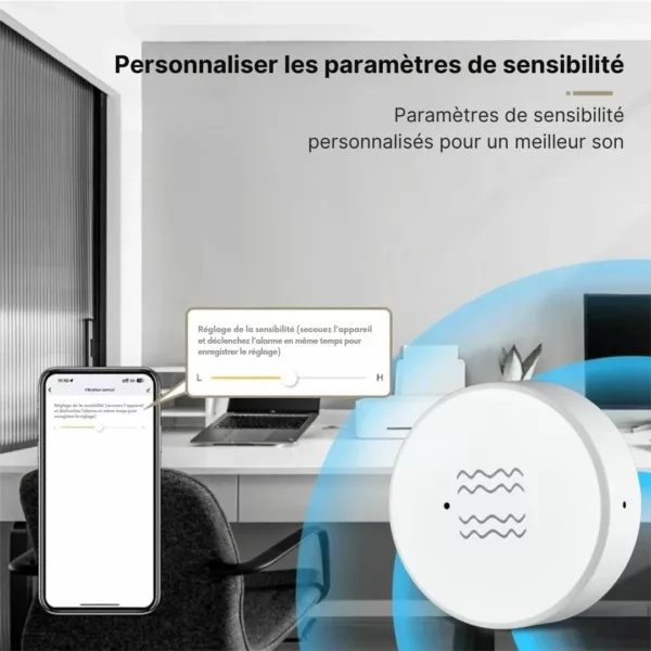 Capteur de vibration pour porte d’entrée – Image 2