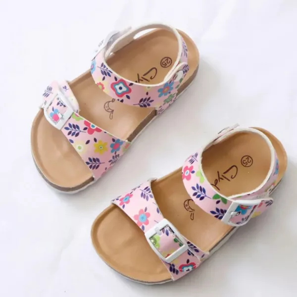 Chaussures ouvertes fille semelle anatomique – Image 5