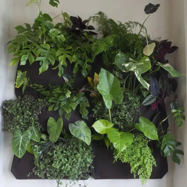 Jardinière en tissu géotextile pour balcon – Image 2