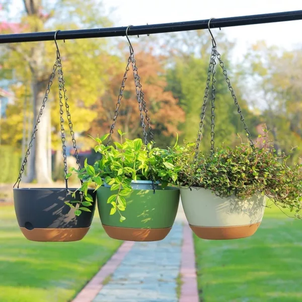 Jardinière suspendue balcon sans perçage – Installez vos plantes en un clin d'œil sans outils ni trous – Image 8