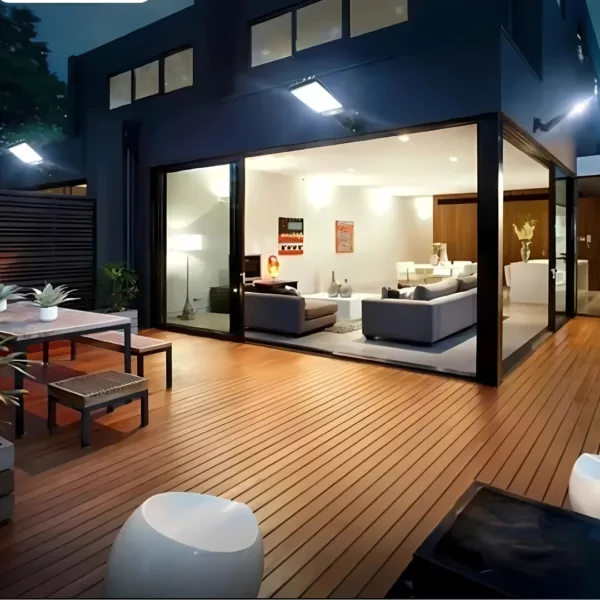 Lampe extérieure solaire à détection de mouvement – Image 3
