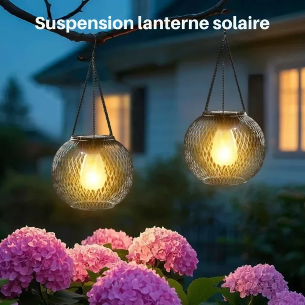 Lampe suspendue extérieure pour pergola – Image 2