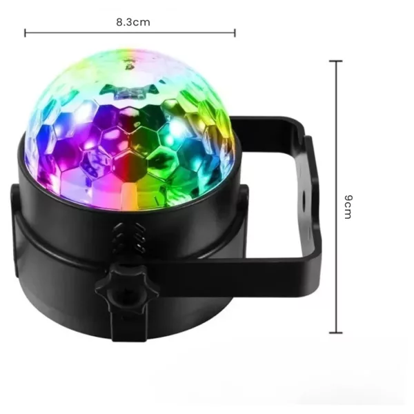 Lampe torche led effet stroboscope fête – Image 10