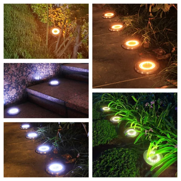 Lumière solaire encastrable pour terrasse – Image 2