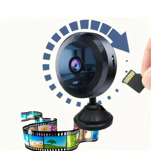 Mini caméra espion rotative avec wifi