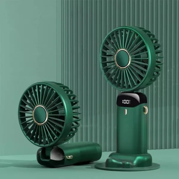 Mini ventilateur usb rechargeable pour avion train – Image 13