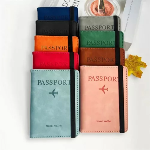 Pochette passeport et billets de train sécurisée