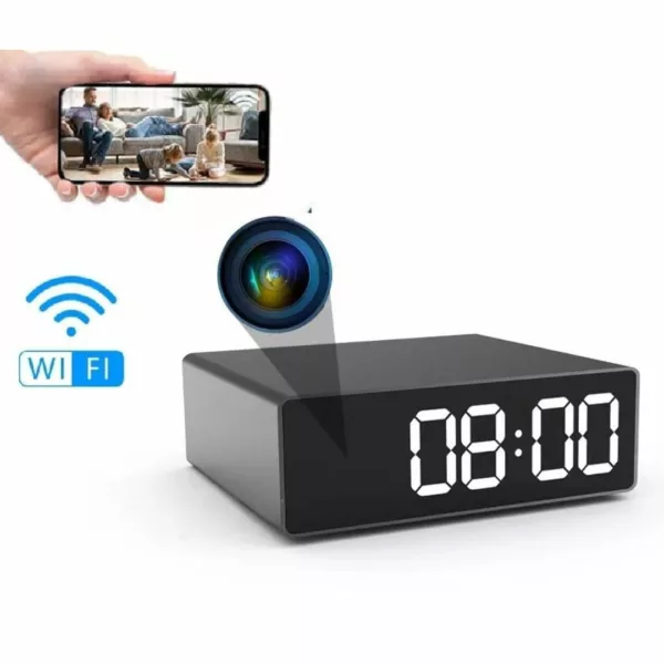 Réveil caméra espion avec vision nocturne – Image 8
