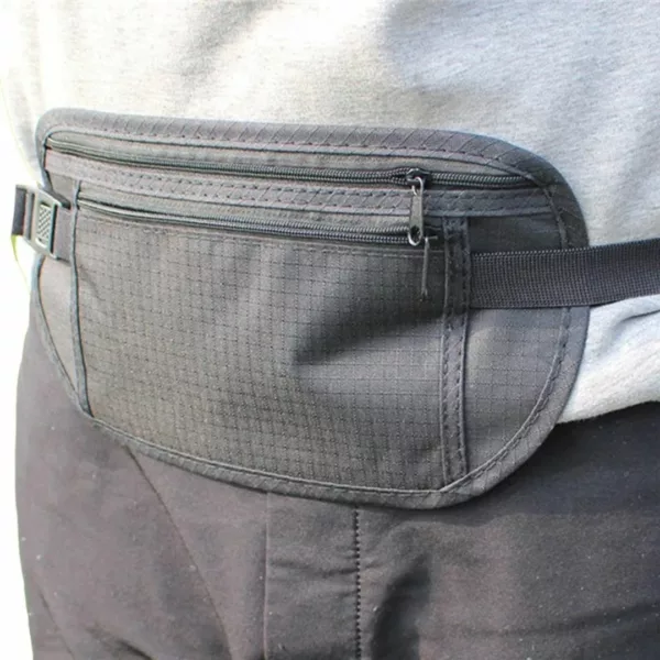 Sac ceinture banane antivol voyage discret – Image 4