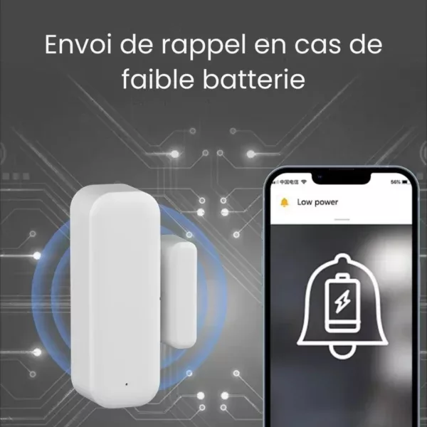 Système alarme porte fenêtre sans installation – Image 4