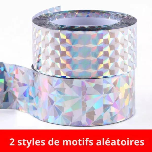 Système dissuasif visuel contre corbeaux – Protégez jardin et récoltes efficacement sans produits chimiques – Image 3