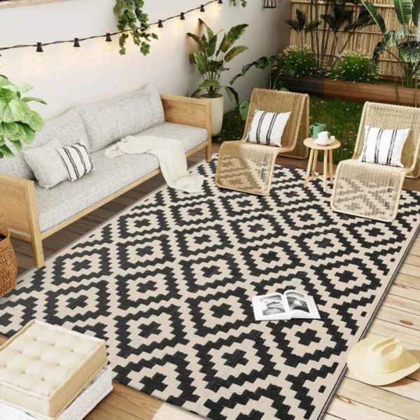 Tapis extérieur pour petit espace terrasse – Image 9