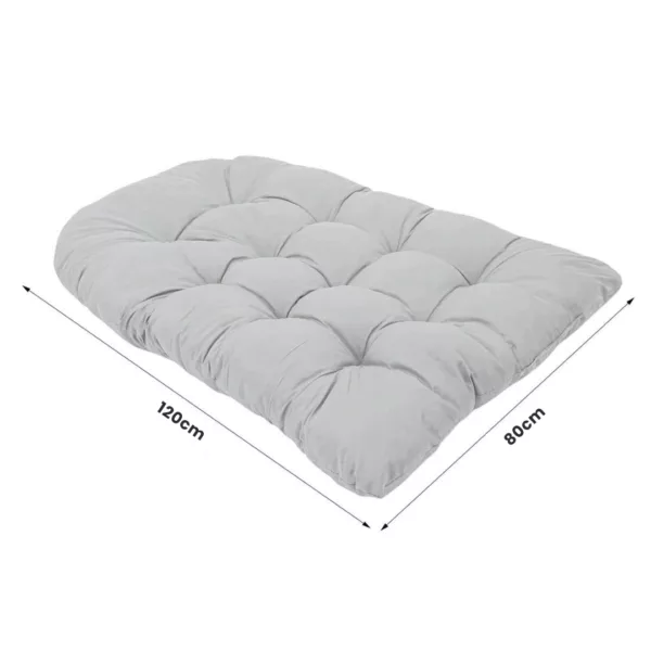 Coussin d’extérieur pour fauteuil suspendu – Confort moelleux et résistant aux intempéries pour vos moments de détente en plein air – Image 6