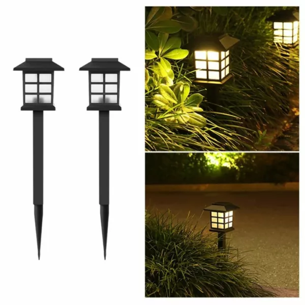 Lampe solaire à planter pour allée jardin – Image 9