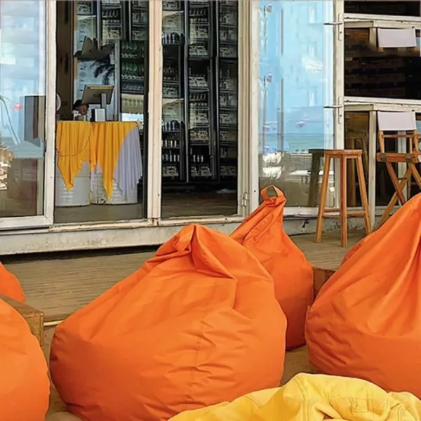 Pouf extérieur imperméable pour jardin – Image 3