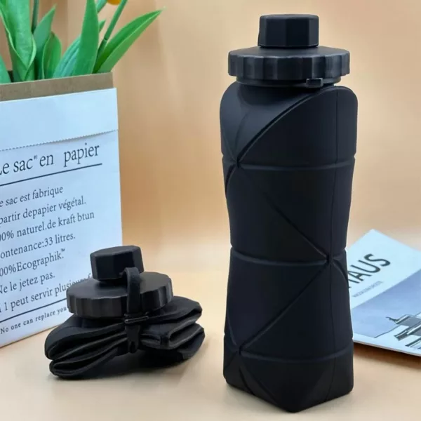 Gourde pliable rétractable pour randonnée voyage – Image 6