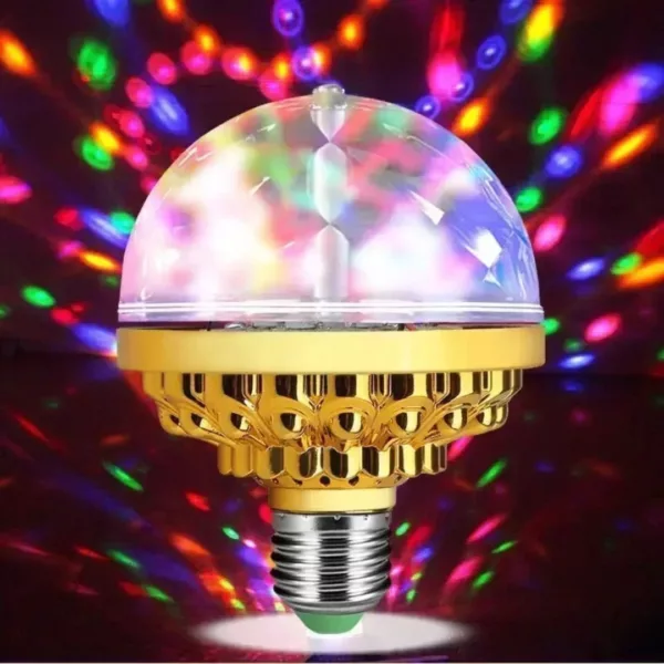 Lumière disco rotative à fixer plafond – Image 2