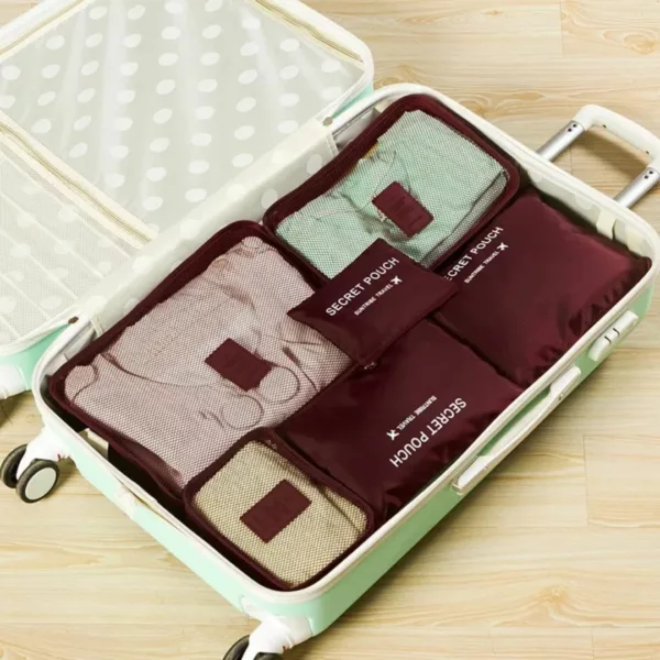 Sac organisateur valise compartiment vêtements voyage – Image 7