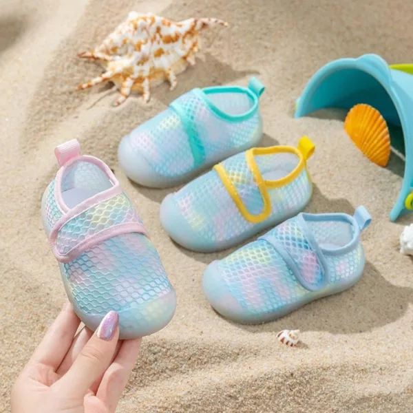 Chaussures d’eau bébé plage antidérapantes