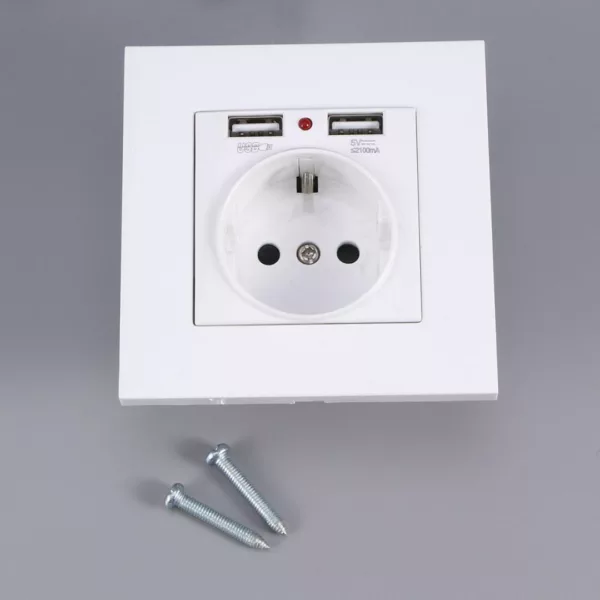 Caméra espion dans prise murale factice – Image 5