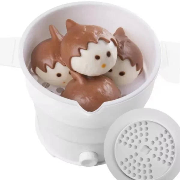 Cuiseur vapeur pliable pour randonnée – Compact, léger et rapide pour repas sains en pleine nature – Image 5