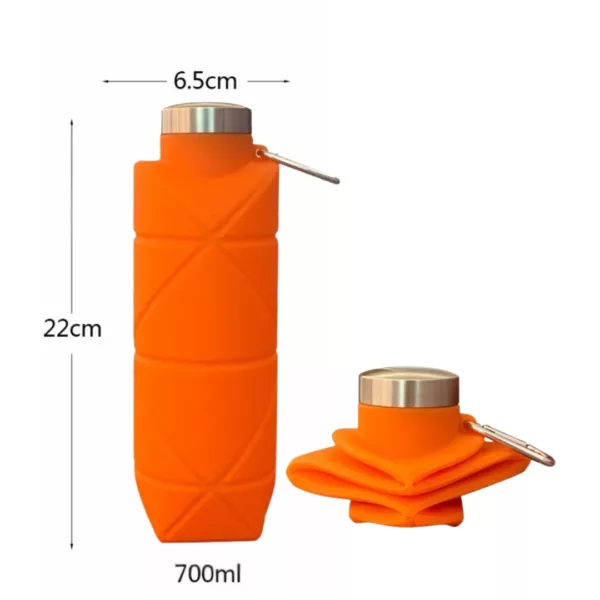 Gourde pliable légère pour trajet avion – Image 7