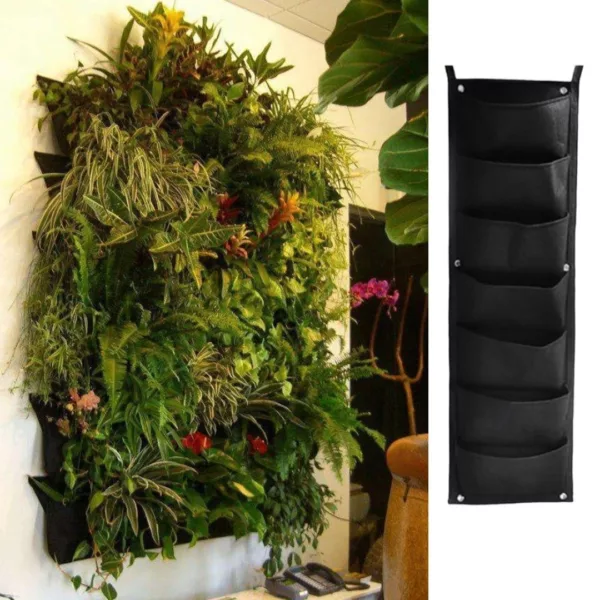 Jardinière en tissu géotextile pour balcon – Image 3