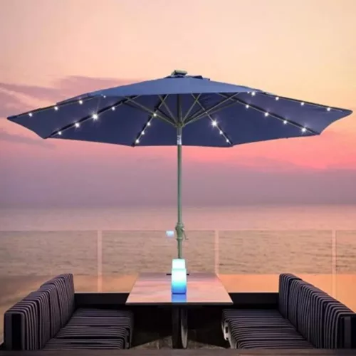 Lampe led extérieure pour parasol