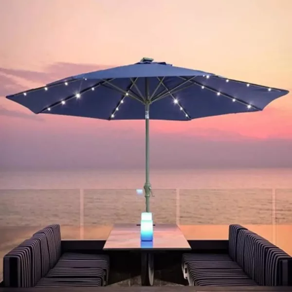 Lampe led extérieure pour parasol