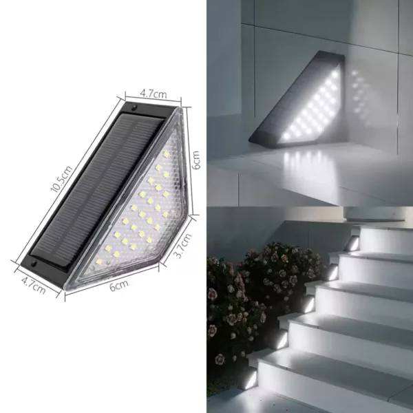 Lampe solaire extérieure pour escalier – Image 5