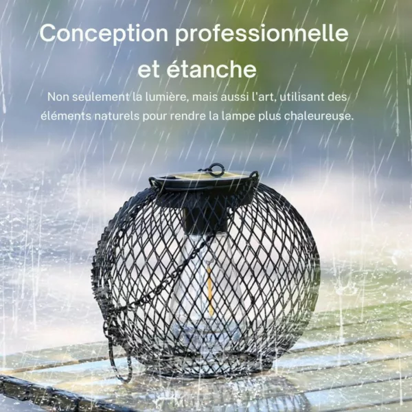 Lampe suspendue extérieure pour pergola – Image 3