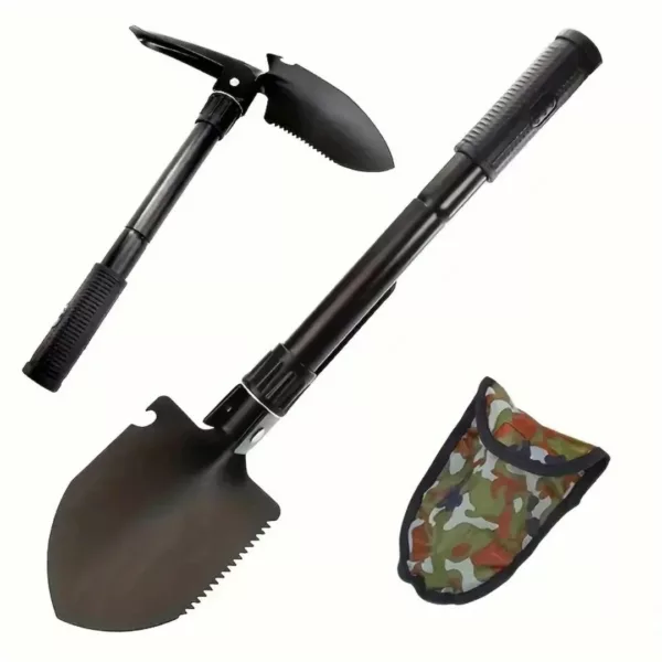 Mini pelle pliante multifonction randonnée – Compacte et robuste pour camping, survie et aventures outdoor – Image 5