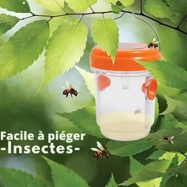 Piège à guêpes avec liquide attractif – Image 2