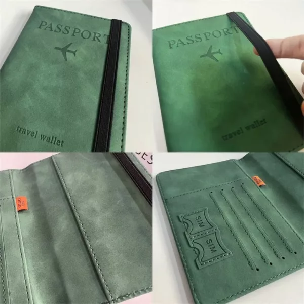 Pochette passeport et billets de train sécurisée – Image 2
