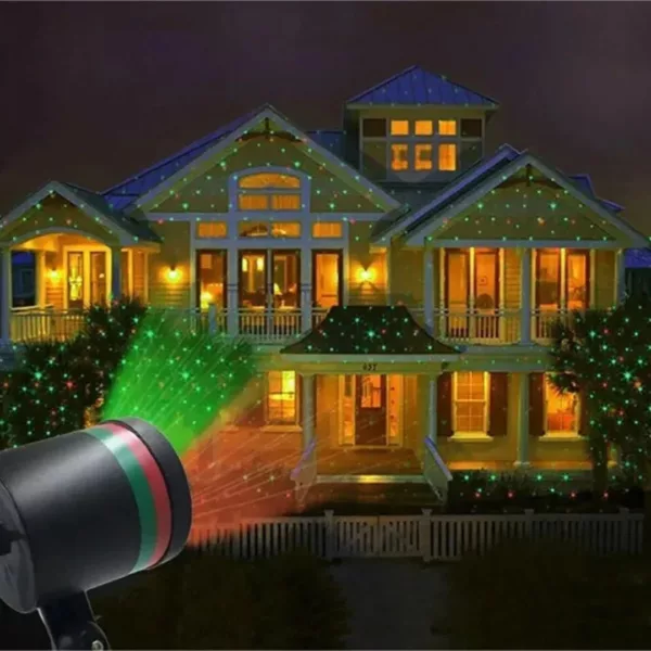 Projecteur laser extérieur effet ciel étoilé – Image 3