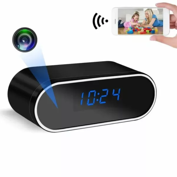 Réveil caméra espion avec vision nocturne – Image 7