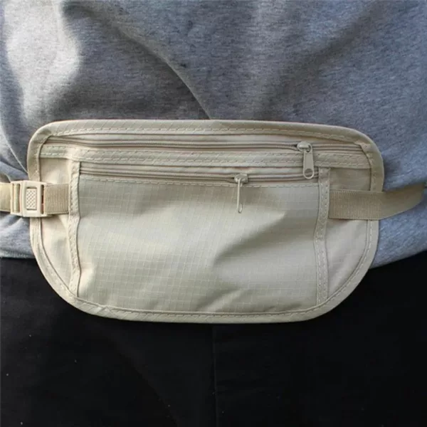 Sac ceinture banane antivol voyage discret – Image 3