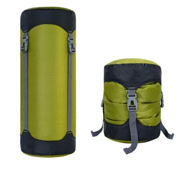 Sac rangement compressible pour couchage – Gagnez de la place dans vos valises ou sacs à dos – Idéal camping et voyages – Image 2