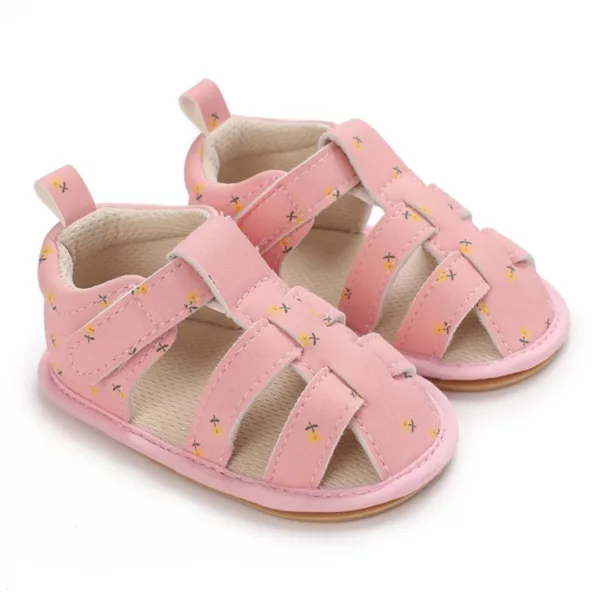 Sandales bébé premiers pas semelle souple – Image 6