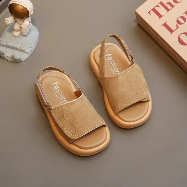 Sandales bébé semelle intérieure en cuir – Image 5