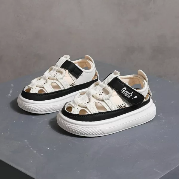 Sandales fermées bébé garçon antidérapantes – Image 5