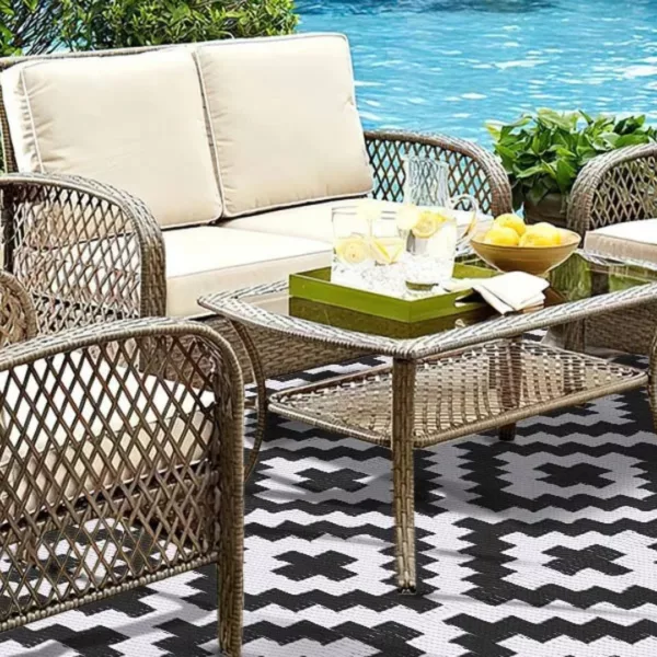 Tapis extérieur pour petit espace terrasse – Image 5