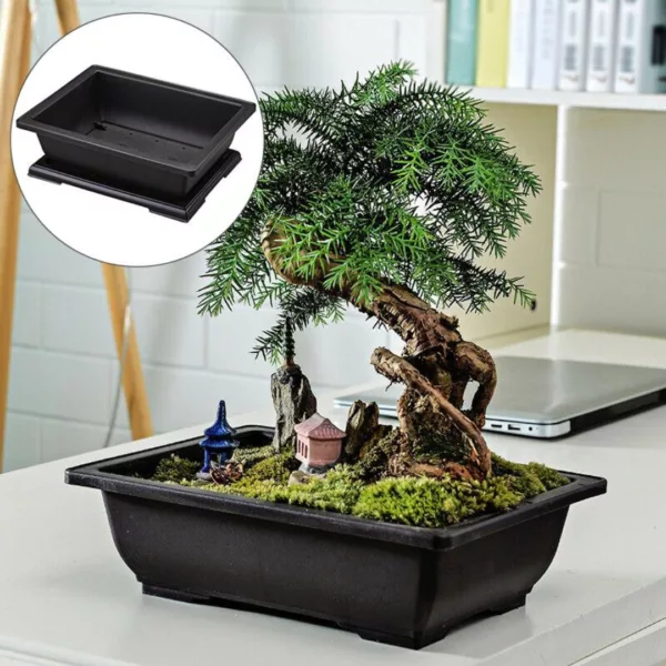 Cache pot terrasse en plastique recyclé – Image 4