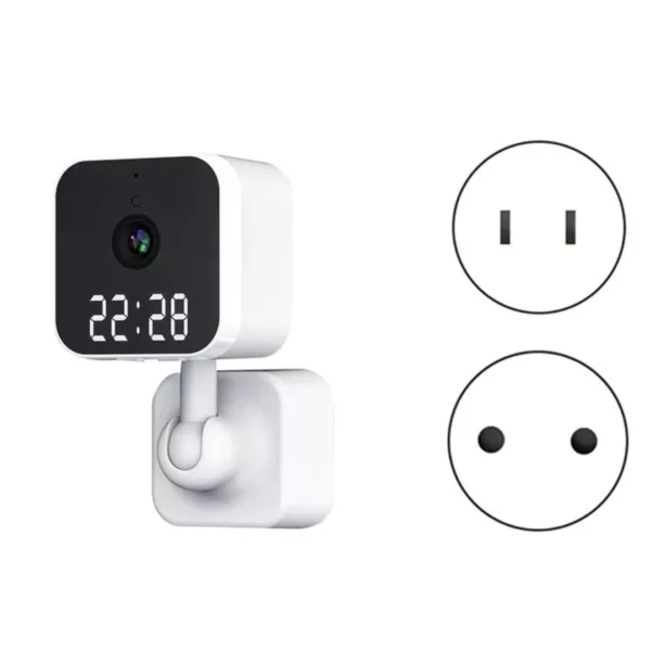 Caméra espion cachée dans horloge murale – Image 7