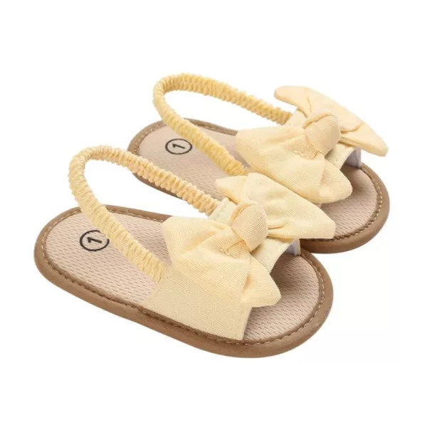 Chaussures bébé été en tissu léger – confort respirant pour pieds sensibles – parfaites pour les journées chaudes – Image 6
