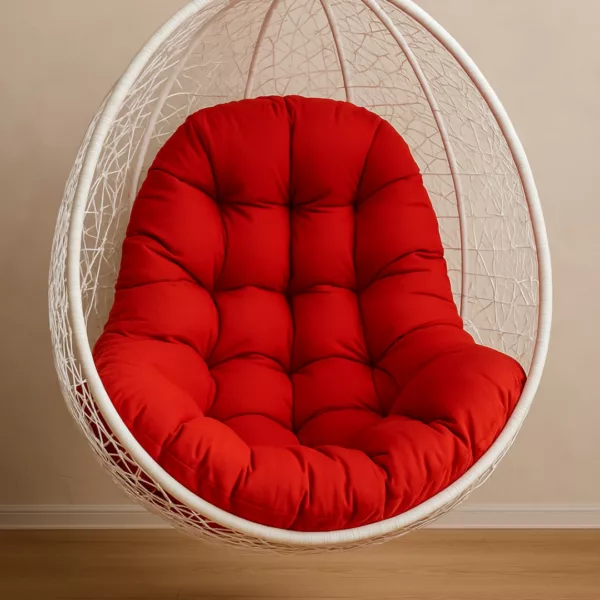 Coussin d’extérieur pour fauteuil suspendu – Confort moelleux et résistant aux intempéries pour vos moments de détente en plein air – Image 3