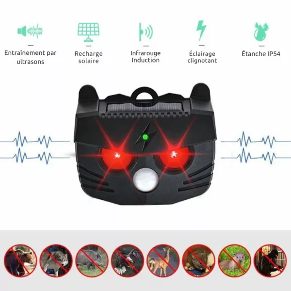 Détecteur de rongeurs avec alarme sonore – Protège votre maison efficacement – Répulsif anti-nuisibles intelligent et sans danger – Image 4