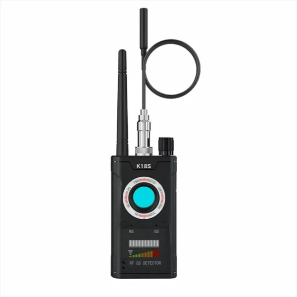 Détecteur espion multifonction lumière led intégrée