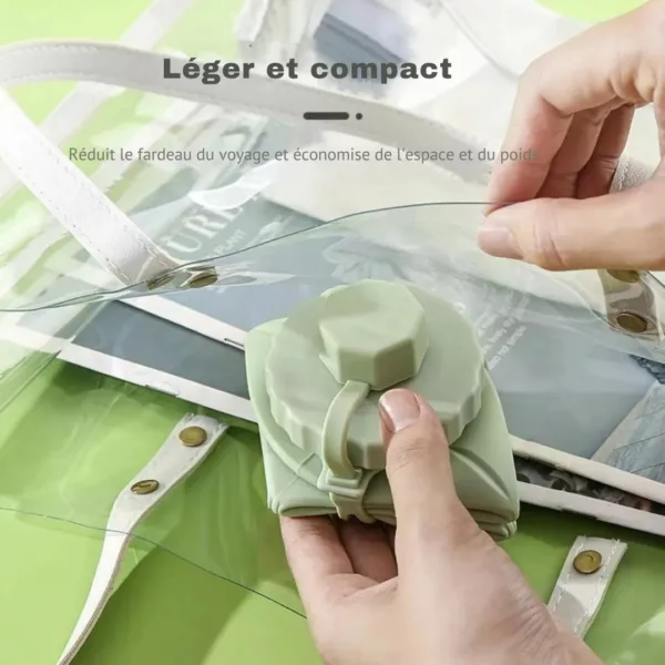 Gourde pliable rétractable pour randonnée voyage – Image 5